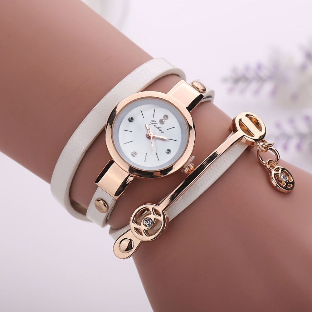 ⌚️NEW⌚️ Leather Wrap Quartz Bracelet Watch